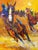 Contemporary Victory Charge, Impasto Oil Painting by Godfrey Afebuame (2024) For Sale - Image 3 of 4