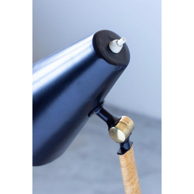 Metal Floor Lamp by Eje Ahlgren for Luco, Sweden, 1950s For Sale - Image 7 of 13