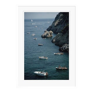 Porto Ercole Boats 1991 by Slim Aarons Framed C-Print For Sale