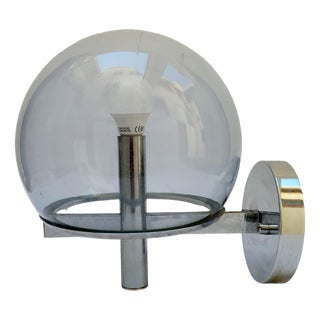 Vintage Space Age Wall Lamp by Gaetano Sciolari, 1970s For Sale