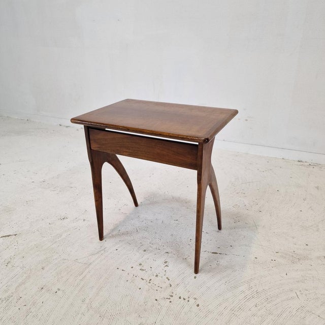 Italian Wooden Side Table, 1930s For Sale - Image 12 of 14