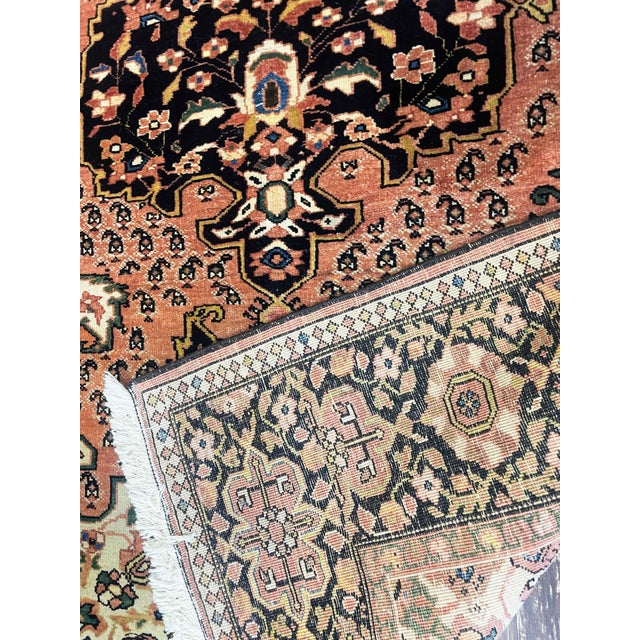 Textile Antique Persian Feraghan Sarouk Rug, 3'4" X 5'2" For Sale - Image 7 of 10