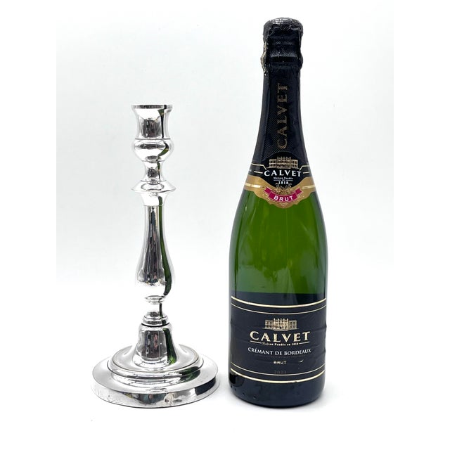 Antique Silver Candlestick by Felix Cheron for Christofle, 1890 For Sale - Image 11 of 12