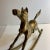 1980s 1980s Vintage Brass Rocking Horse For Sale - Image 5 of 7