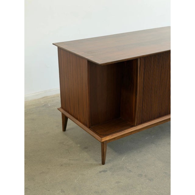 Vintage Lane First Edition Desk With Tambour Doors For Sale In Los Angeles - Image 6 of 15