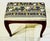 Vintage Boho Footstool – Hand Embroidery Suzani & Solid Wood. For Sale - Image 13 of 17