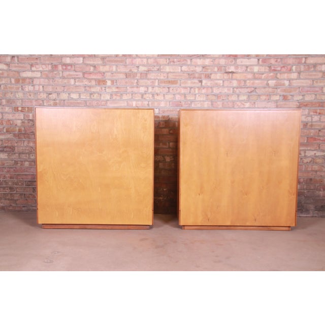 Gilbert Rohde for Herman Miller Paldao Group Bookcases, Newly Refinished For Sale - Image 11 of 12