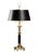 Wildwood Wildwood Brass Candlestick Table Lamp For Sale - Image 4 of 4