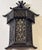 Traditional Early 20th Century Asian Wood and Mica Wall Lantern Sconce For Sale - Image 3 of 5