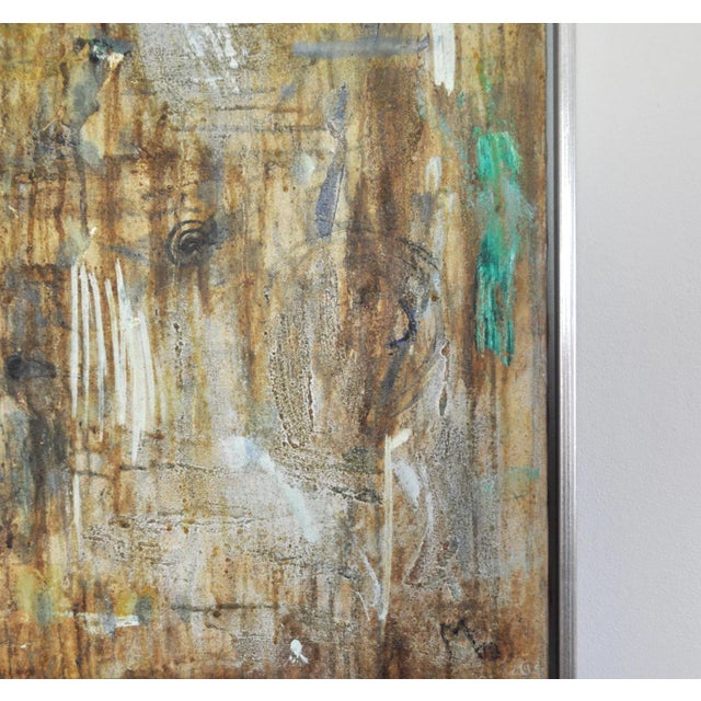 Mette Birckner, Abstract Composition, 2009, Oil on Canvas For Sale - Image 4 of 11