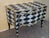 1960s Black & White Harlequin Pattern Chest of Drawers For Sale - Image 4 of 5