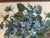 Mid 19th Century Antique Liverleaf Flower Oil Painting For Sale - Image 5 of 11