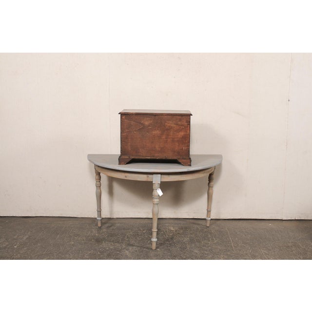 Early 20th Century Antique Italian Petite Table Top Chest For Sale - Image 5 of 14