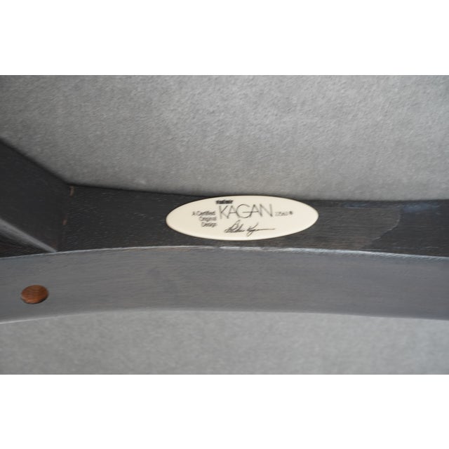 Gray Vladimir Kagan Ondine Chair From Holly Hunt For Sale - Image 8 of 10