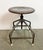 Industrial Iron Adjustable Swivel Stool, 1960s For Sale - Image 14 of 18