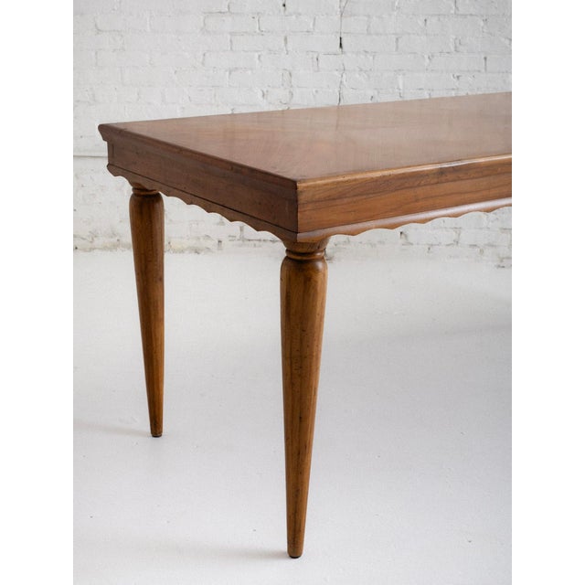 1950s 1950s Italian Scalloped Edge Dining Table For Sale - Image 5 of 10