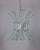 Chandelier with chromed metal structure and hand-worked thick glass plates, designed by Studio Zeroquattro, 1970s. I have...