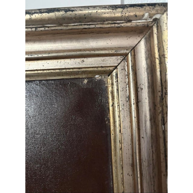 Late-18th Century Dutch School Portrait Oil on Canvas Painting For Sale - Image 14 of 18