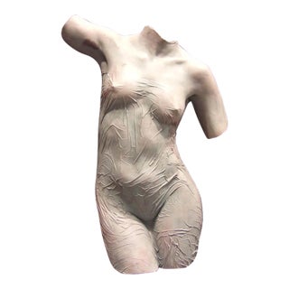 David Parvin "Kelsey" Life Casting Sculpture Torso Nude Hand Signed #3/30 For Sale
