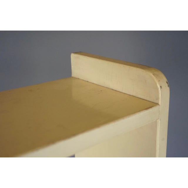 Modernist Dutch Wooden Shelving Unit, 1940s For Sale - Image 11 of 13