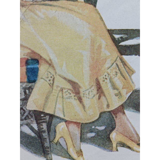 Antique Vintage Coca-Cola Ad "After the Walk" Original Ad 1915 --Model for 1990's Collectible Barbie and Print Ad For Sale In Milwaukee - Image 6 of 7