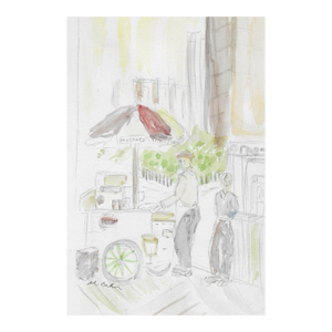 Myriam Cahn Street Vendor Painting