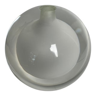2000s Rosenthal Blockglas Globe Vase Large Size, Signed For Sale