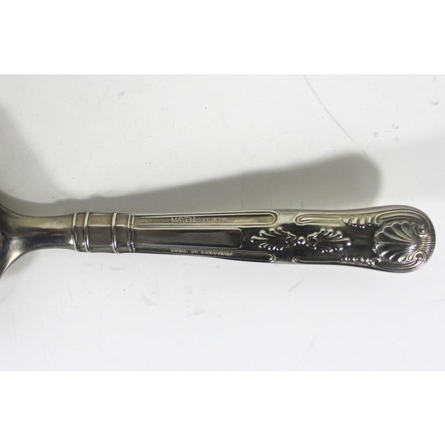 Metal Early 20th Century Silver Mayell Cake Server Silver Plate Serving Piece Made in England For Sale - Image 7 of 11