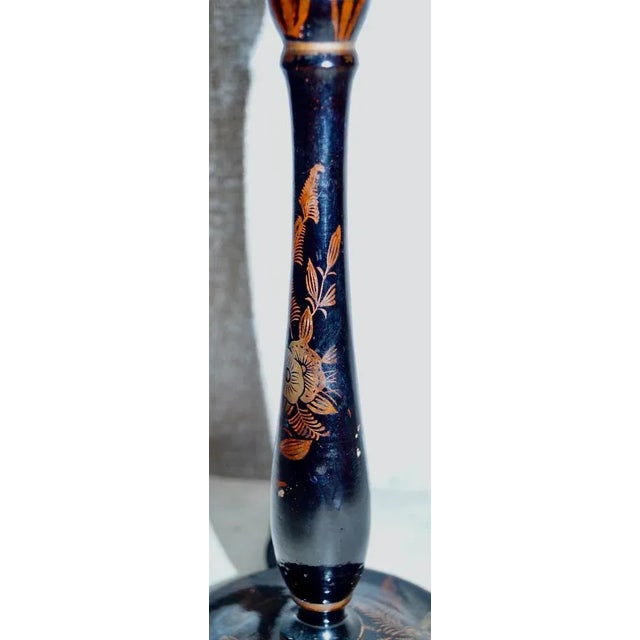 Antique Chinoiserie Table Lamp For Sale - Image 5 of 9