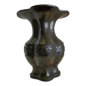 Chinese Bronze "Gu" Vase