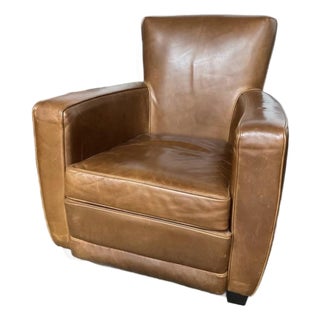 Attributed Ethan Chair by American Leather For Sale