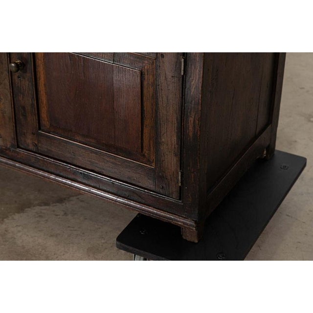 18th Century English Vernacular Oak Dresser Base, 1790s For Sale - Image 16 of 18