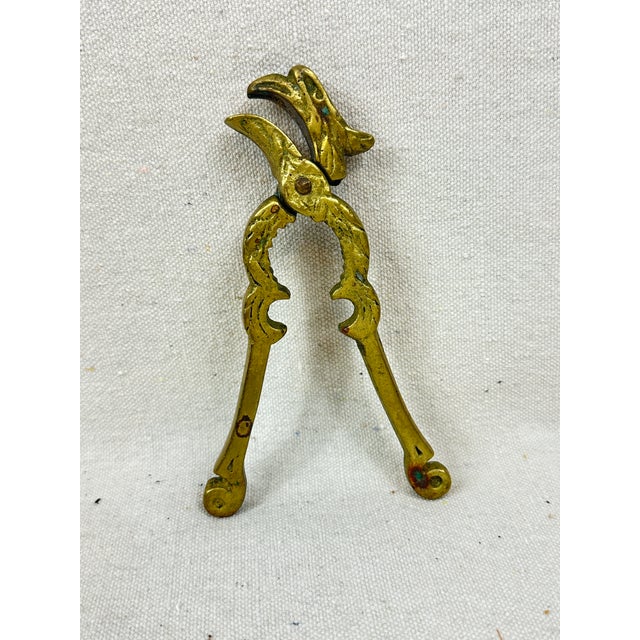 Vintage brass eagle head nutcracker. This is a pre-owned item so please see all pictures and ask any questions.
