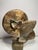 1990s Ammonite Fossil Cluster Prehistoric Iridescent Specimen Millions of Years Old Polished Stone Shell Nautical Sea Creature For Sale - Image 5 of 7