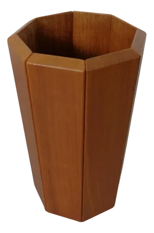 Danish Umbrella Stand in Teak by Kai Kristiansen for Vildbjerg Mobelfabrik, 1960s