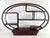 Vintage Chinese Export Handcrafted Mahogany Display Shelf For Sale - Image 11 of 11