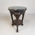 Antique Round Mahogany Side Table with Green Veined Marble Top, 1890s For Sale - Image 18 of 18