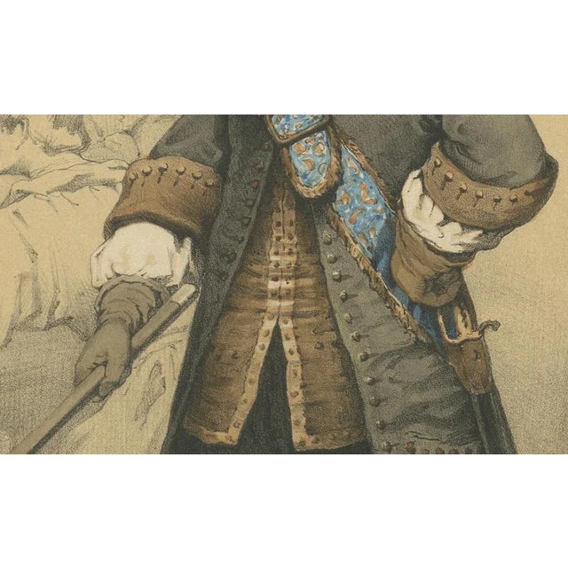 Maarten Harpertszoon Tromp, Dutch Admiral, 1800s, Lithograph For Sale - Image 3 of 10