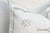 Moroccan White Diamond Lumbar Moroccan Silk Pillow For Sale - Image 3 of 8