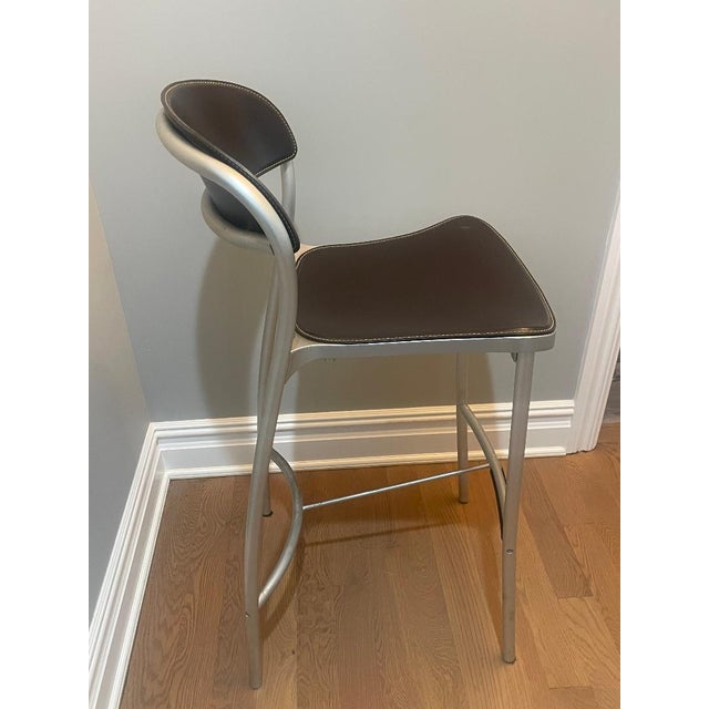 Metal Arper Catifa 46 Bar Stools For Sale - Image 7 of 13