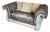 Thomasville Luxury Chesterfield Leather Loveseat + Sofa For Sale