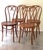 Vintage Thonet Sweetheart Bentwood Cane Bistro Cafe Chairs--Set of 4 For Sale In Tampa - Image 6 of 9
