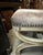 Mid-Century Modern Pair of Vintage Purple Velvet and Wooden Ottomans For Sale - Image 3 of 12