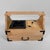 Dimensions: h 20 × w 26 × d 15.5 cm traditional japanese tabako-bon dating from around 1980, crafted from light-coloured...