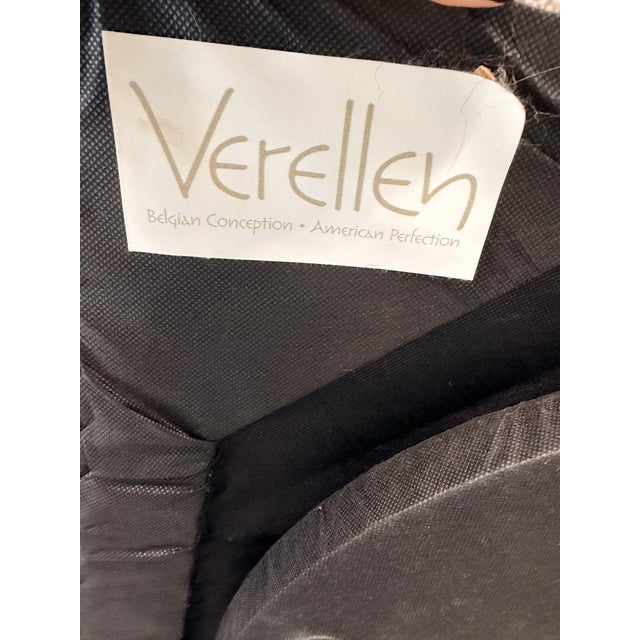 Verellen Ivory Textured Barrel Accent Chair For Sale In Boston - Image 6 of 7