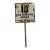 Vintage Texaco Crankcase Service Single-Sided Porcelain Sign on Post For Sale