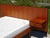 Vintage Teak Bed with Integrated Nightstand, 1960s For Sale - Image 12 of 18