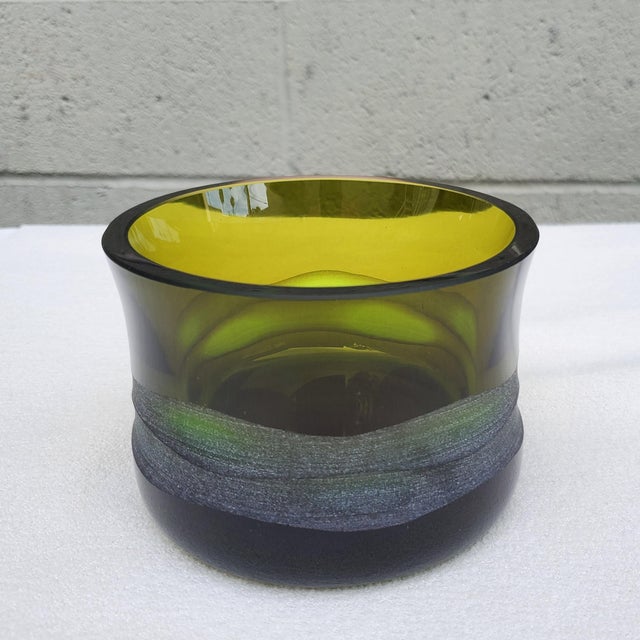 Late 20th Century Villeroy & Boch Jewels Series Glass Bowl For Sale - Image 12 of 12