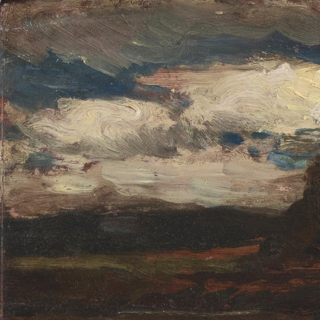 'River Landscape' by Charles Walter Stetson, 1886, American Barbizon School, Providence Art Club Founder For Sale In Monterey, CA - Image 6 of 10