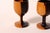 Carved Olive Wood Wine Glasses, 1960s, Set of 3 For Sale - Image 4 of 7